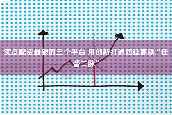 实盘配资最狠的三个平台 用创新打通西延高铁“任督二脉”